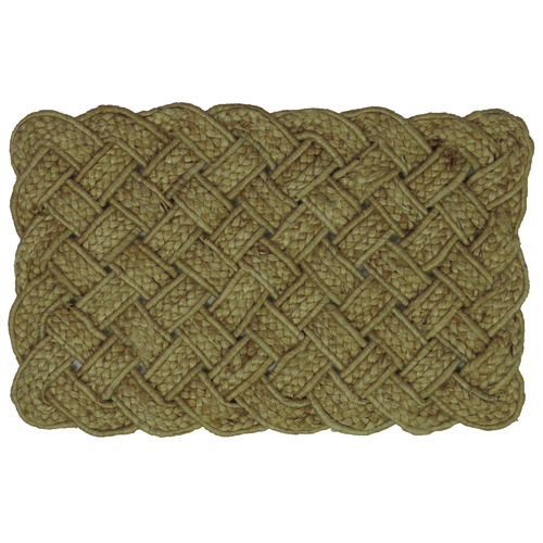 Hafsah HandWoven Jute Doormat Temple & ster