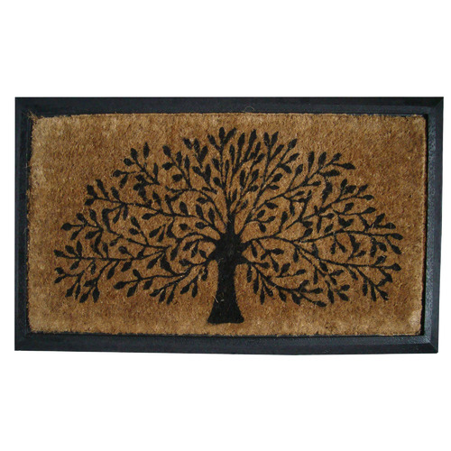 Solemate Door Mats Rubber and Coir Tree of Life Door Mat & Reviews