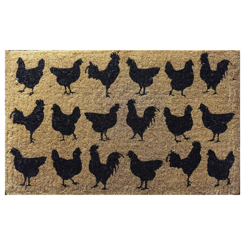 Lots of Chooks Coir Doormat