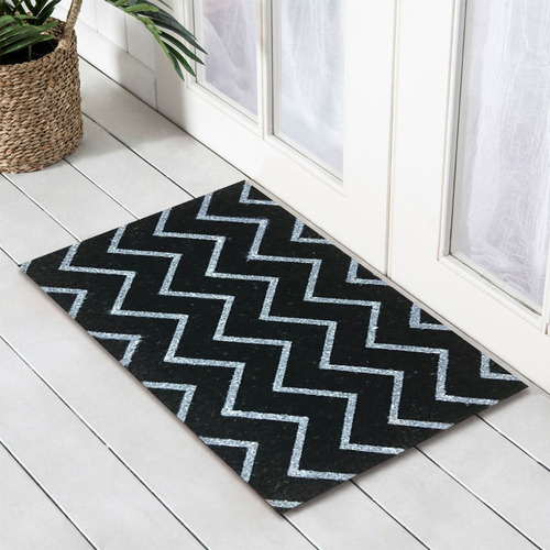 Solemate Door Mats PVC Back Zig Zag & Reviews Temple & ster