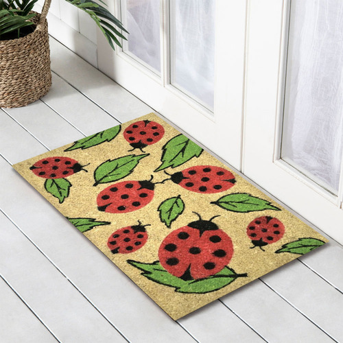 PVC Back Coir Ladybird