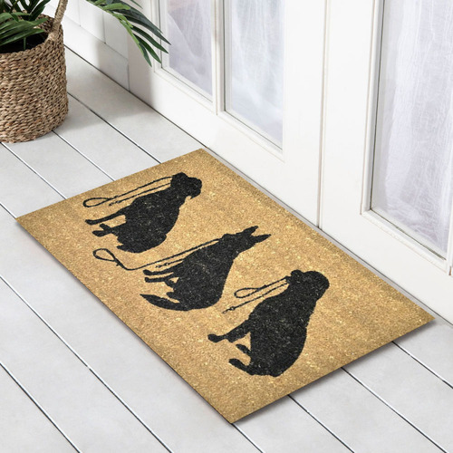 PVC Back Coir Three Dog