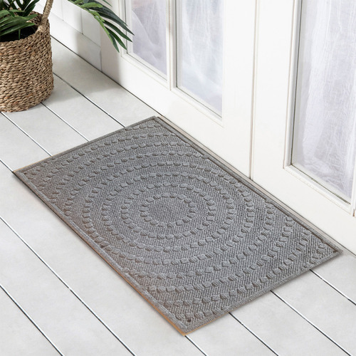Charcoal Dotted Cato Doormat