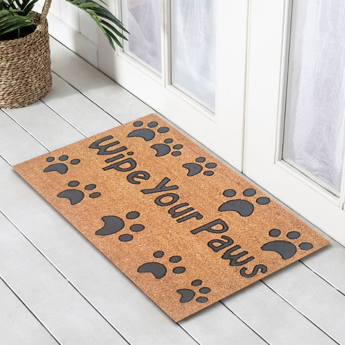 Solemate Door Mats Wipe Your Paws Coir Doormat & Reviews Temple & ster