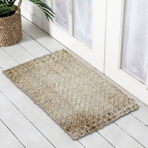 Solemate Door Mats Issachar HandWoven Jute Doormat Temple & ster