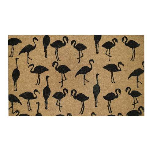Flamingos Outdoor Doormat