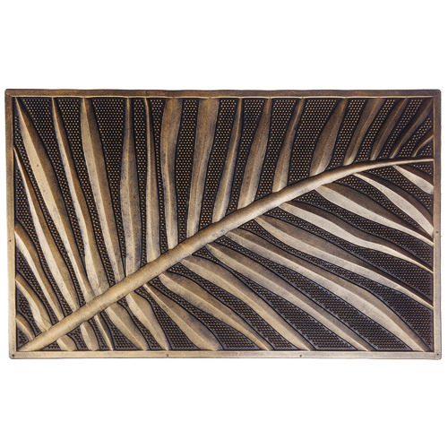 Copper Fern Rubber Doormat Temple & ster