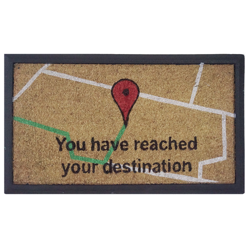 Mapped Destination Doormat