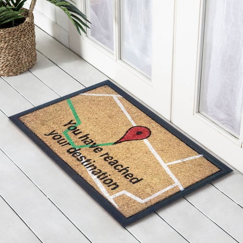 Mapped Destination Doormat