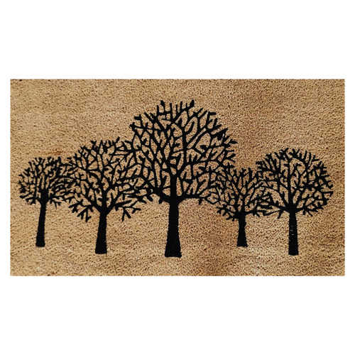 Natural & Black Lyra Doormat