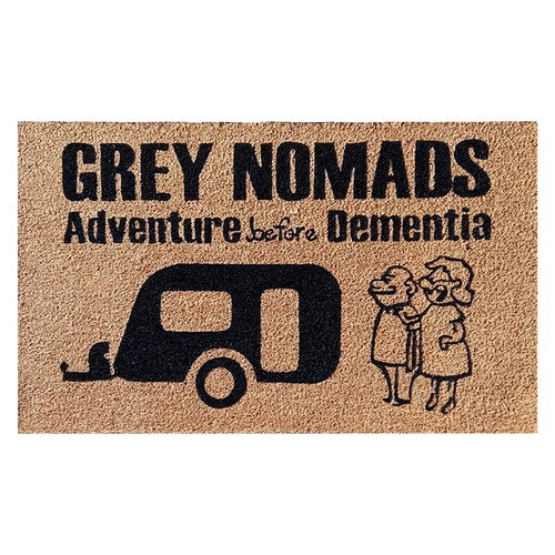 Natural & Black Evelyn Doormat