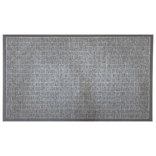 Grey Criss Cross Doormat Temple & ster