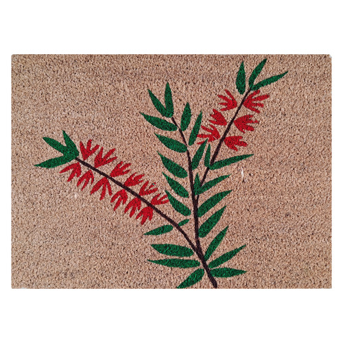 Bottle Brush Coconut Coir Doormat