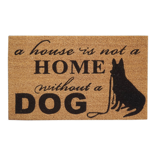 Home Dog Coconut Coir Doormat | Temple & Webster