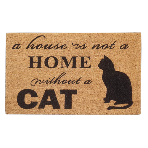 Home Cat Coconut Coir Doormat