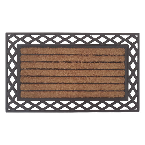 Stripe Pacifica Coir Doormat