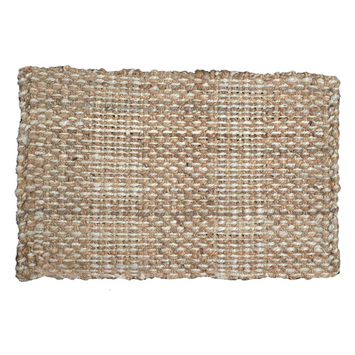 Stripes & Knots Jute Doormat