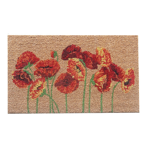 Altheia Poppies Doormat