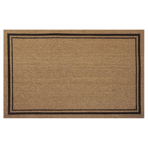 Thin Double Border Coir Doormat