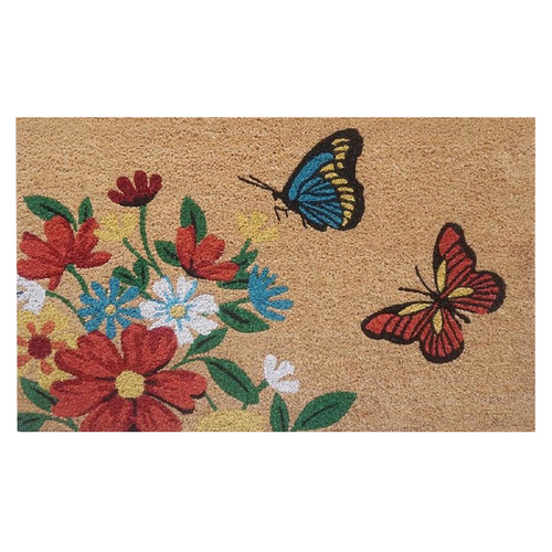 Butterflies Coir Doomat