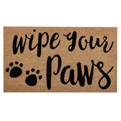 Wipe Your Paws Coir Doomat