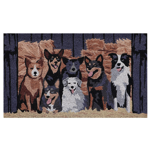 Barn Dogs Coir Doomat