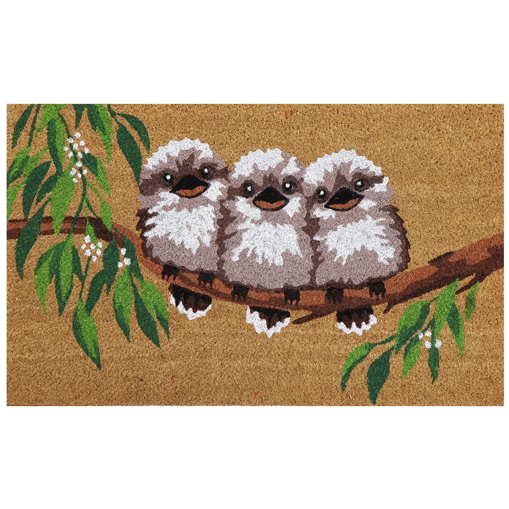 Kookaburra Trio Coir Doormat
