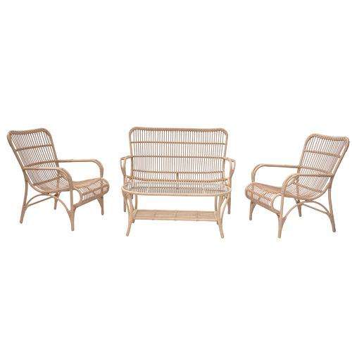 Hartman 4 Seater Cairns Wicker Outdoor Sofa Set Temple & ster