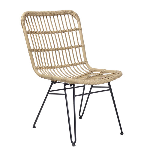 Hartman Natural Cairns Wicker Outdoor Dining Chair Temple & ster