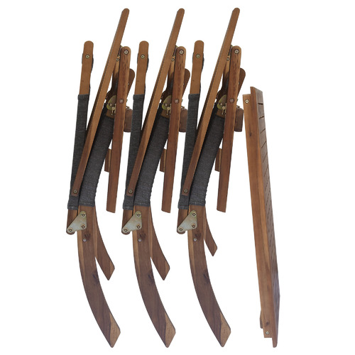4 Seater Primavera Acacia Wood Outdoor Lounge Set