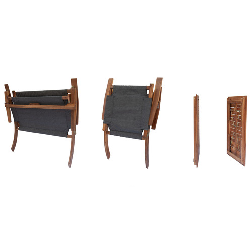 4 Seater Primavera Acacia Wood Outdoor Lounge Set