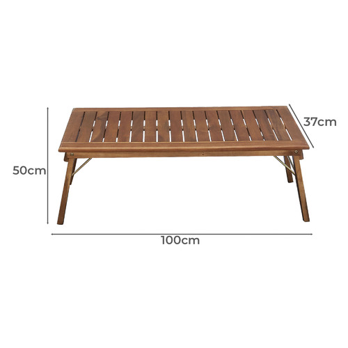 4 Seater Primavera Acacia Wood Outdoor Lounge Set