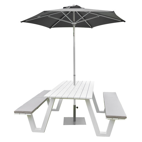6 Seater Marquis Picnic Table with Umbrella