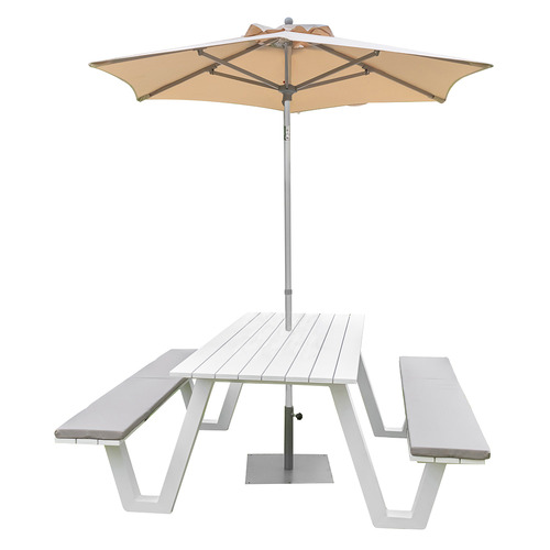 6 Seater Marquis Picnic Table with Umbrella