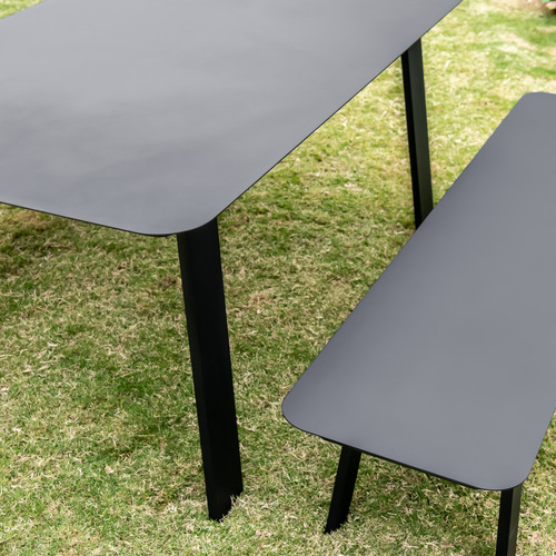 4 Seater Anatol Outdoor Dining Table & Bench Set
