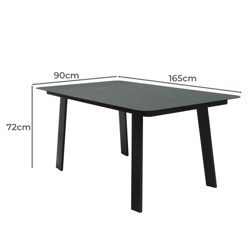 4 Seater Anatol Outdoor Dining Table & Bench Set