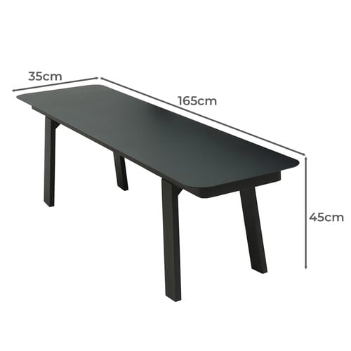 4 Seater Anatol Outdoor Dining Table & Bench Set