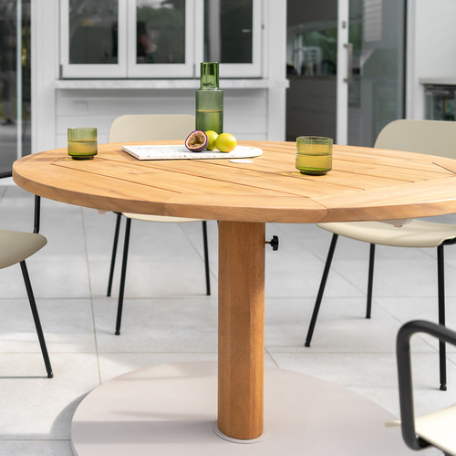 Lisbon Acacia Wood Outdoor Dining Table