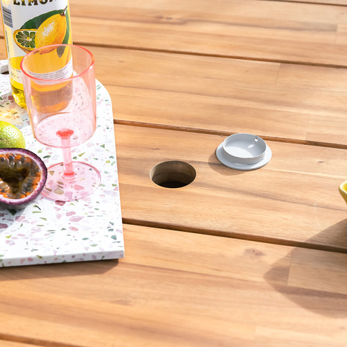 Lisbon Acacia Wood Outdoor Dining Table