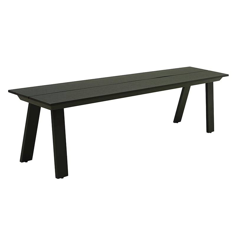 Onyx Outdoor Dining Bench