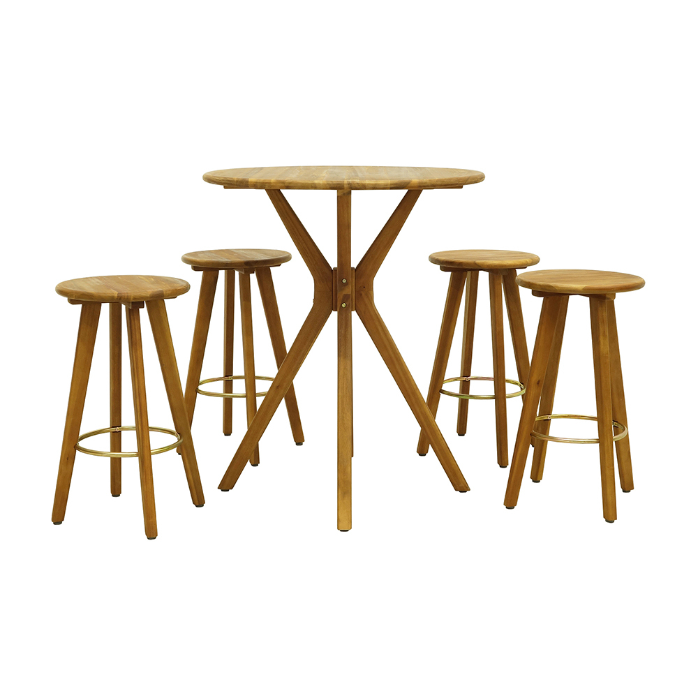 4 Seater Lorne Outdoor Bar Table Set
