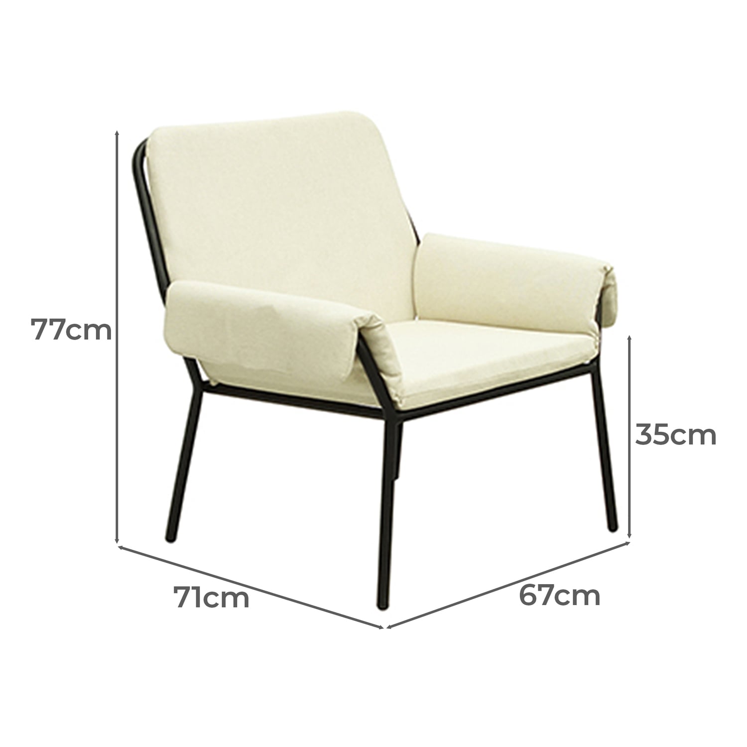 4 Seater Peninsula Outdoor Lounge Set