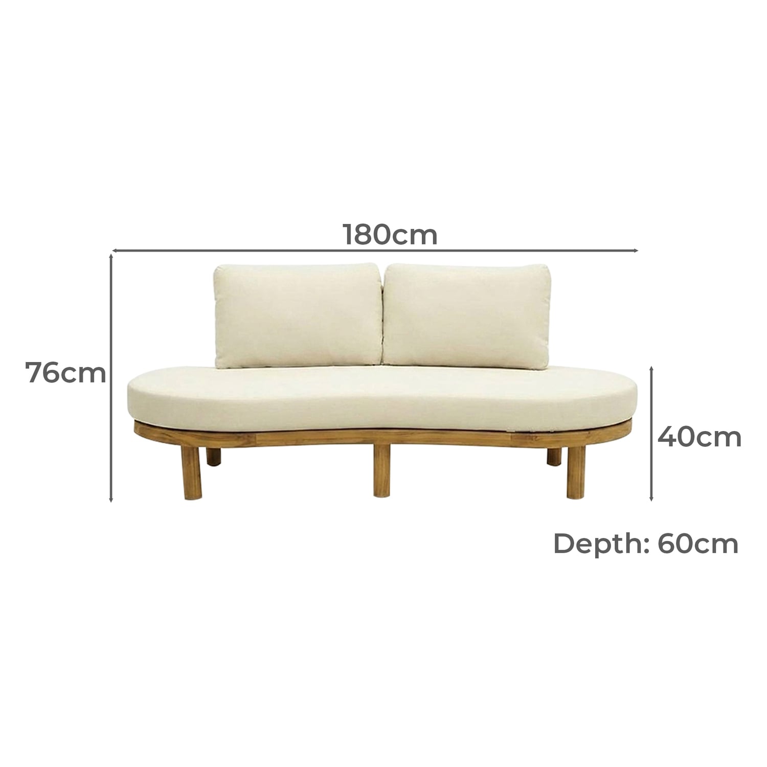 4 Seater Haven Outdoor Lounge Set