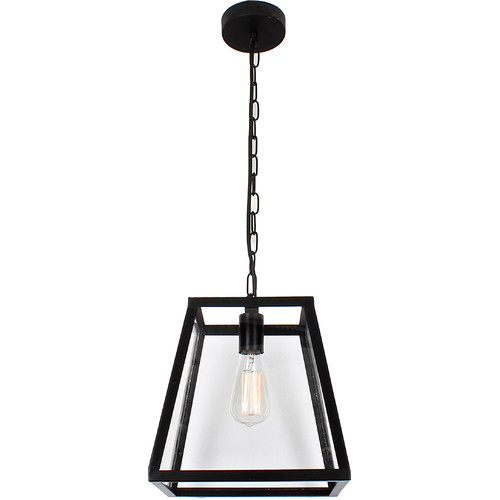 Creswick Vintage Glass Pane 1 Light Pendant