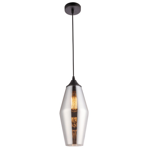 Chrome Glass Pendant Light 