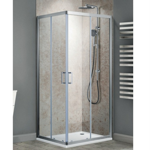 Corner Piers Glass Sliding Shower Screen