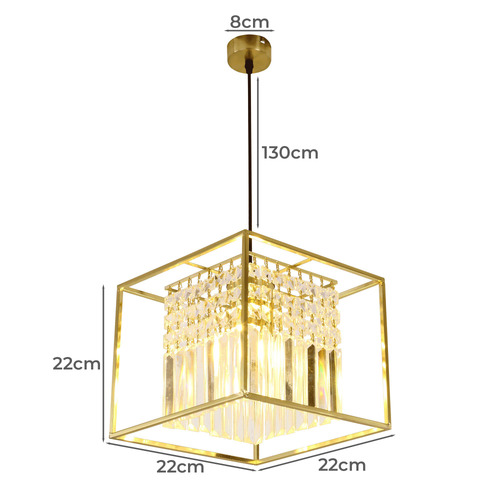 Trevor Crystal Pendant Light