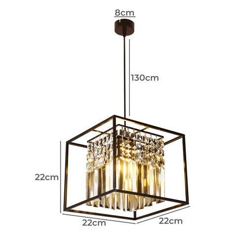 Trevor Crystal Pendant Light