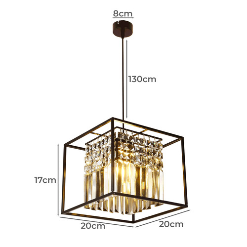 Trevor Crystal Pendant Light