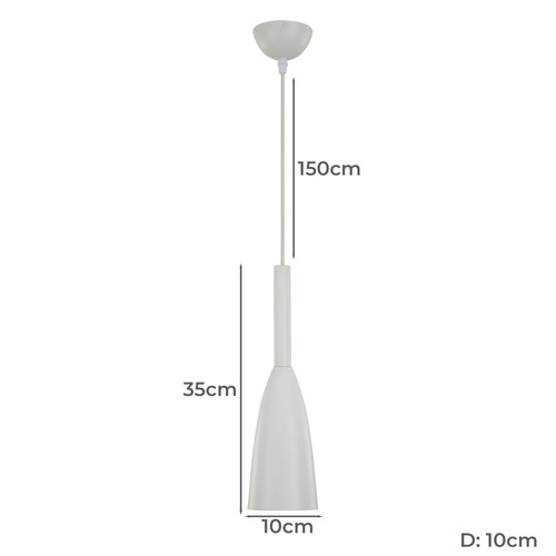 1 Light Urban Aluminium Pendant